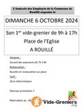 Photo Vide grenier des Employés de la Commune de Rouillé à Rouillé