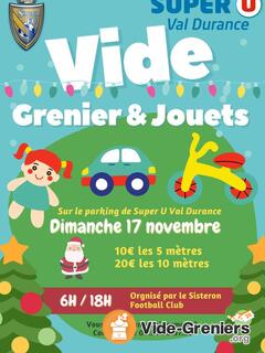 Photo de l'événement Vide Grenier et Jouets du Sisteron Football CLub