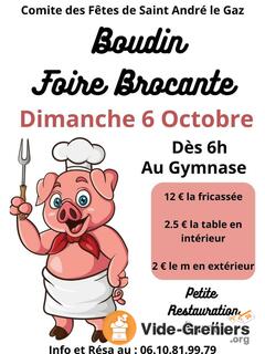 Photo de l'événement Vide grenier et vente de boudin