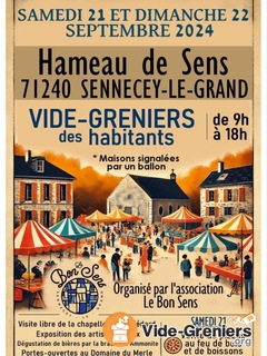 Photo de l'événement Vide grenier des habitants du hameau de sens