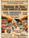 Photo Vide grenier des habitants du hameau de sens à Sennecey-le-Grand