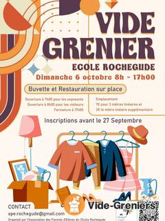 Photo de l'événement Vide grenier de l'APE de l'école rochegude