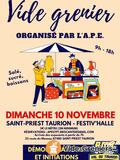 Vide grenier de L'APE de saint priest taurion