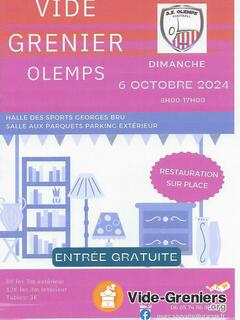 Photo de l'événement Vide Grenier de l'AS Olemps Football