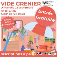 Photo de l'événement Vide Grenier de l'ASEP