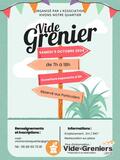 Vide grenier de l'association vivons notre quartier