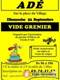 Vide Grenier de l'école