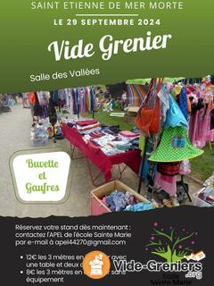 Photo de l'événement Vide Grenier de l'école Sainte Marie