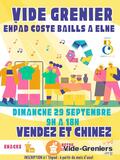 Vide grenier à l'EHPAD Coste Baills