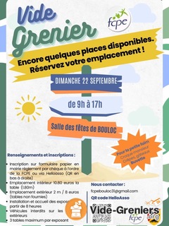 Photo de l'événement Vide-Grenier de la FCPE organisé par les parents d’élèves