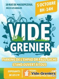 Photo de l'événement Vide grenier sur le parking de l’Ehpad dr paul gache