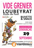 Vide grenier Loubeyrat