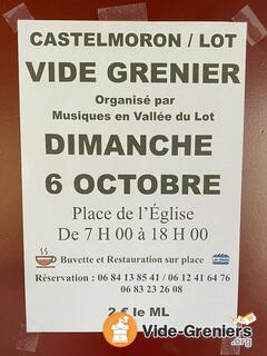 Photo de l'événement Vide grenier de Musiques en Vallée du Lot