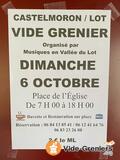 Vide grenier de Musiques en Vallée du Lot