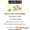 Photo Vide grenier organisé par le Tir Sportif Lagravois à Lagrave