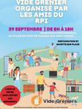 Vide grenier organisé par les amis du rpi