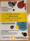 Vide grenier PAJOL