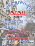 vide grenier PICPUS