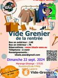 Photo Vide grenier de rentrée à Marange-Silvange