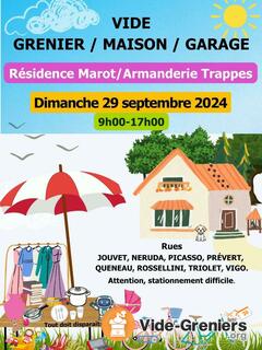 Photo de l'événement Vide grenier Résidence Marot et Armanderie