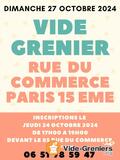 Vide grenier RUE DU COMMERCE