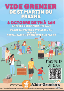 Photo de l'événement Vide grenier saint Martin du Fresne 6 octobre