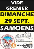 Vide grenier de Samoëns - place du Gros Tilleul