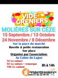 Photo Vide-greniers à Molières-sur-Cèze