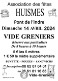 Photo vide greniers ADF à Huismes