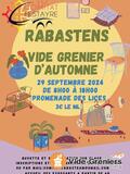 Vide greniers d'automne