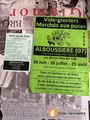 Photo Vide greniers brocante d été à Alboussière