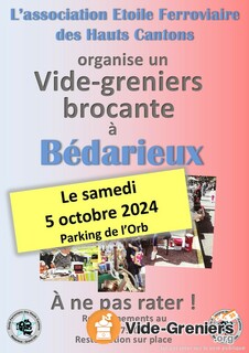 Photo de l'événement Vide-Greniers - Brocante de l'associaton EFHC