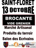 Photo Vide-greniers, brocante, produits du terroir, artisanat, à Saint-Floret