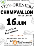 Vide greniers Champvallon