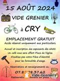 Photo Vide-Greniers du 15 Août à Cry