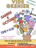 Photo Vide-greniers groupe scolaire Marie Curie à Marignane