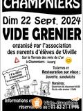 Photo Vide-greniers de l'APE de Viville à Champniers