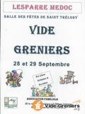 Photo Vide-greniers de l'association Familiale à Lesparre-Médoc