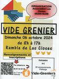 Photo Vide-greniers de l'association las Closes à Elne