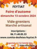 Vide-greniers de la foire d'automne