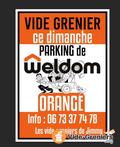 Photo Vide-greniers Weldom Orange à Orange