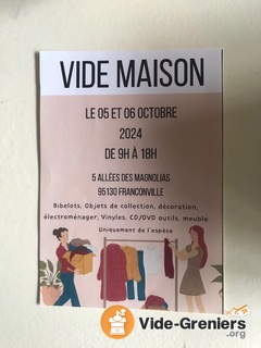 Photo de l'événement Vide maison