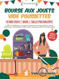 Vide-poussette et bourse aux jouets d'automne