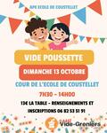 Vide poussette de l'école de coustellet