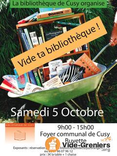 Photo de l'événement Vide ta bibliothèque