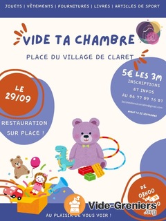 Photo de l'événement Vide ta chambre - APE 3 Écoles pour 1 Cartable