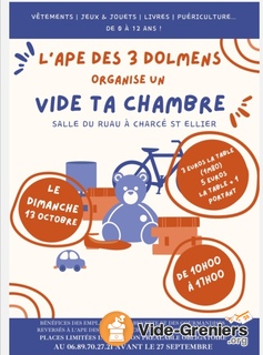 Photo de l'événement Vide ta chambre organisé par l'ape des 3 dolmens