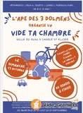 Photo Vide ta chambre organisé par l'ape des 3 dolmens à Brissac Loire Aubance